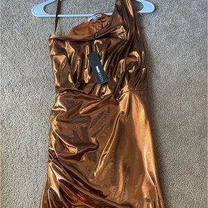 Bronze Fashion Nova XS dress